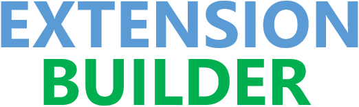 Extension Builder logo
